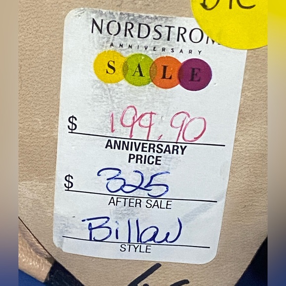 New Kate Spade New York Billow bow sling back beige heeled peep toe sandals - Picture 9 of 14